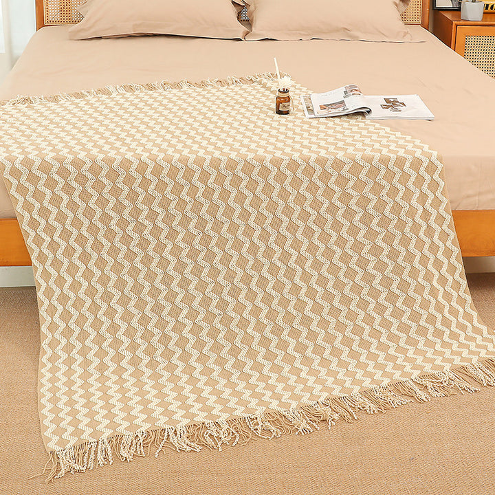 Ladies decorative throw blanket Bowlift