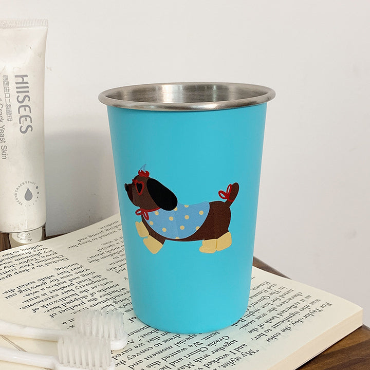 Toothbrush holder with cute dog design Bowlift