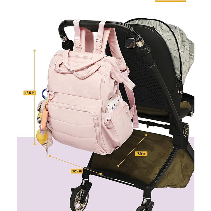 Multifunctional backpack with integrated organizer and ergonomic carrying system Bowlift