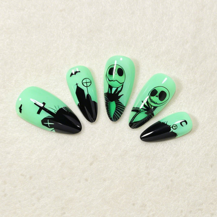 Glow-in-the-Dark Nail Art Bowlift