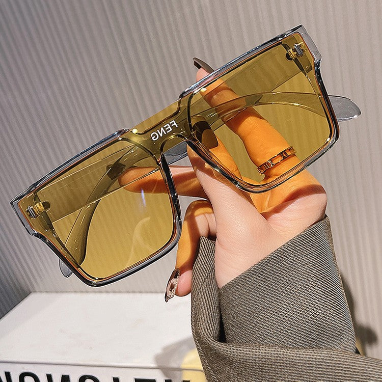 Women's fashionable square sunglasses with a sturdy frame and high wearing comfort Bowlift