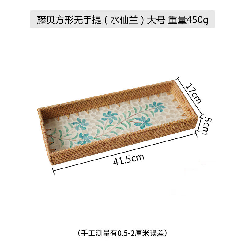 Ladies rectangular decoration bowl Bowlift