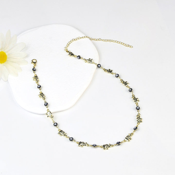Colorful Elephant Charm Eyewear Chain Bowlift