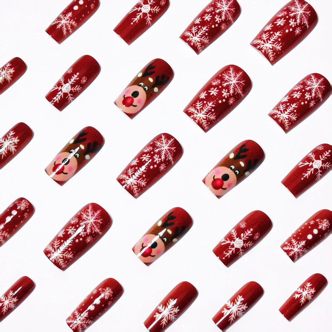 Festive Holiday-Themed Nail Art Bowlift 1788155398