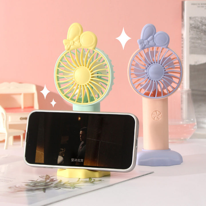 Women portable hand fan in cute design Bowlift