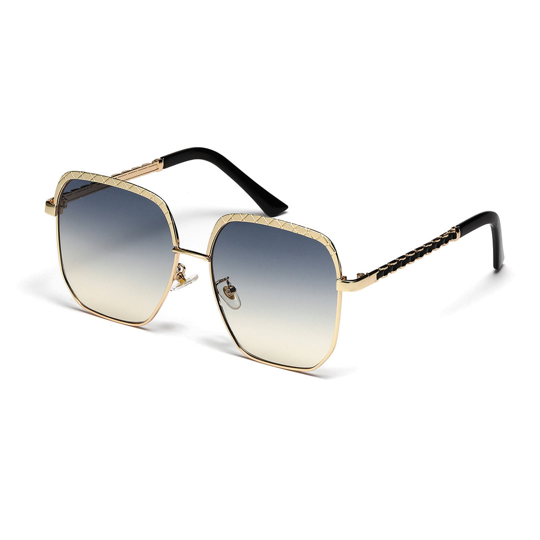 Women's fashionable oversized sunglasses in geometric design Bowlift