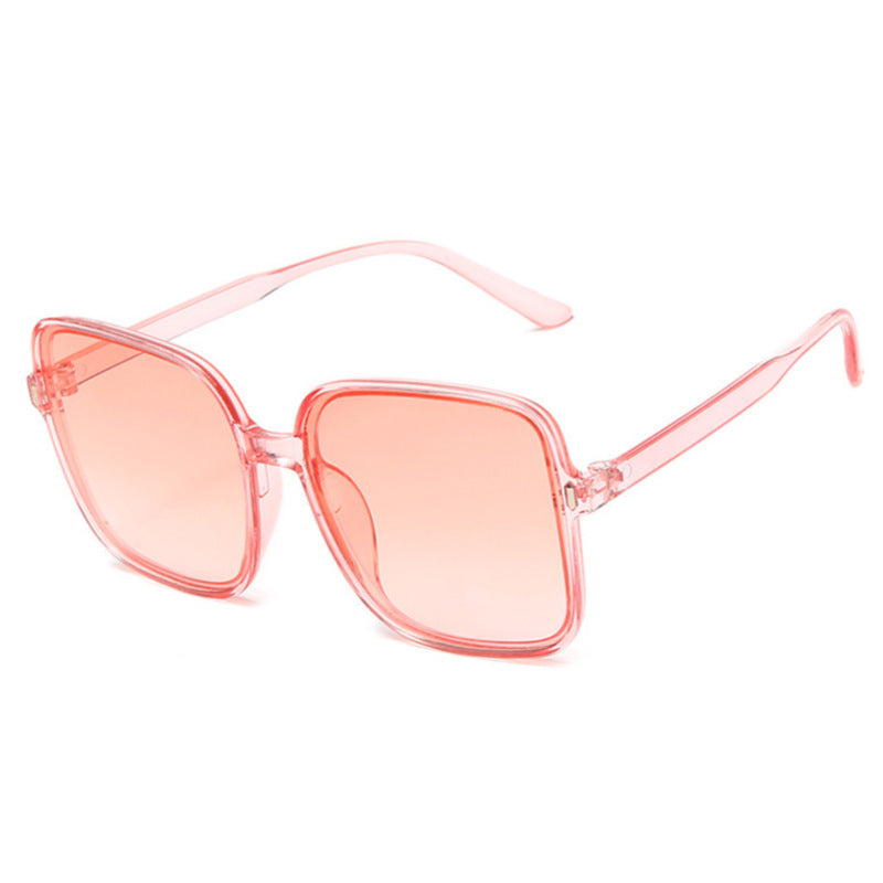 Women's large square sunglasses with bold pattern Bowlift