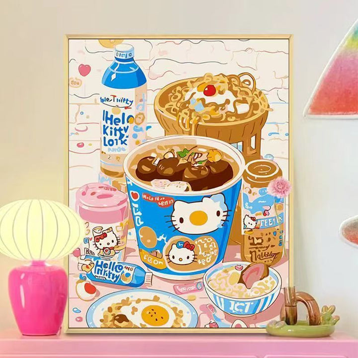 Cute Bakery-Themed Wall Art Print Bowlift