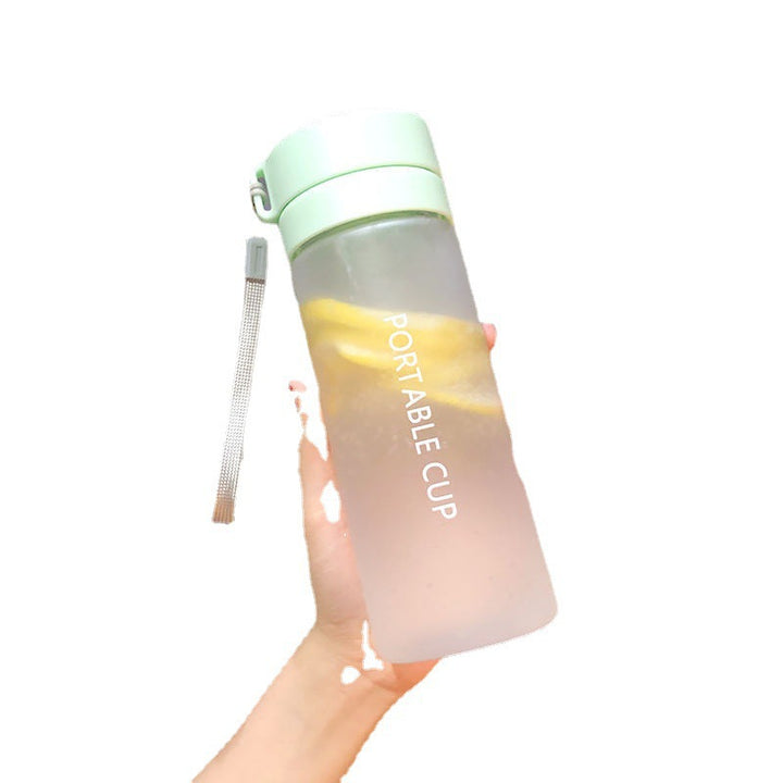 Ladies stylish glass drinking bottle Bowlift