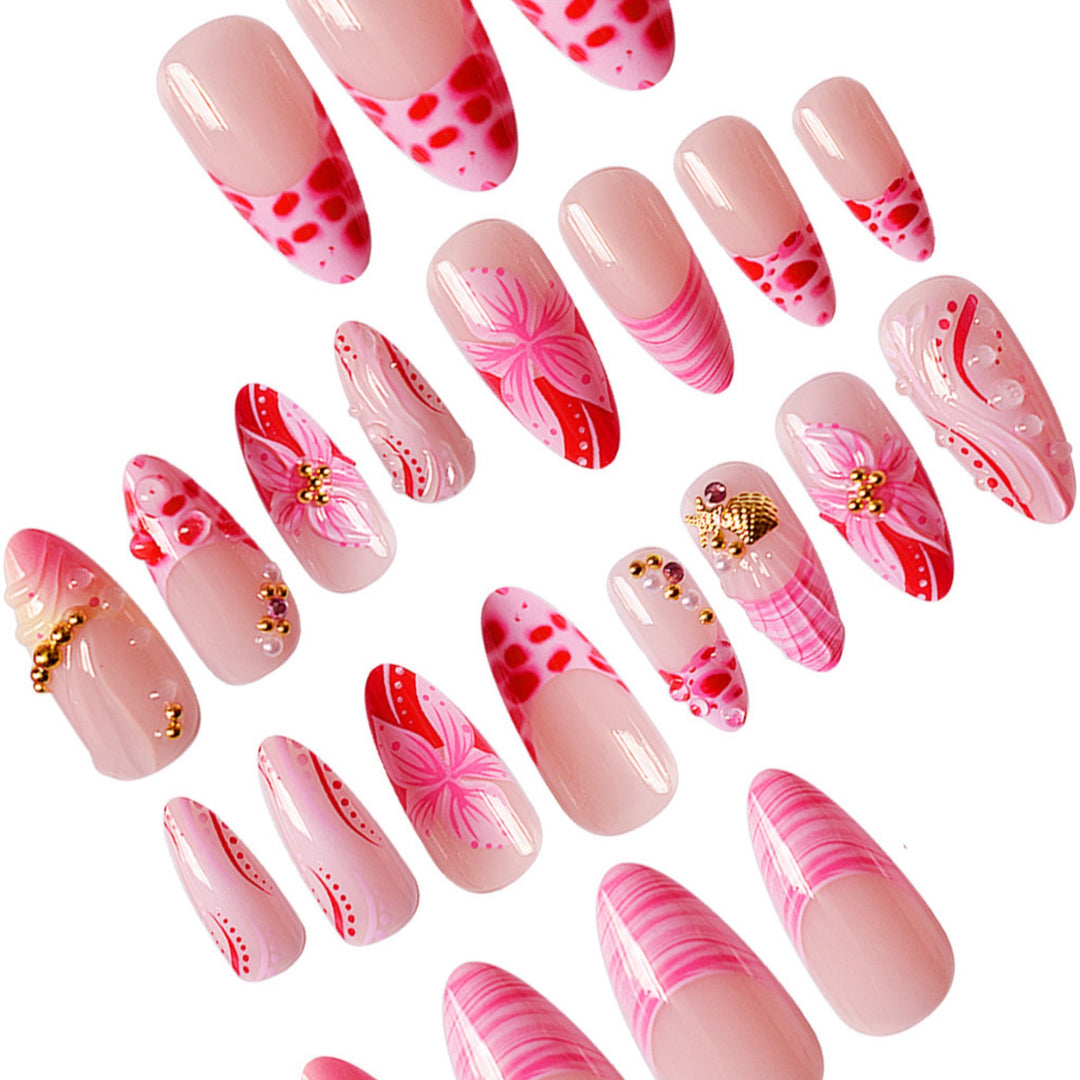Decorative Stiletto Nail Art Extensions Bowlift