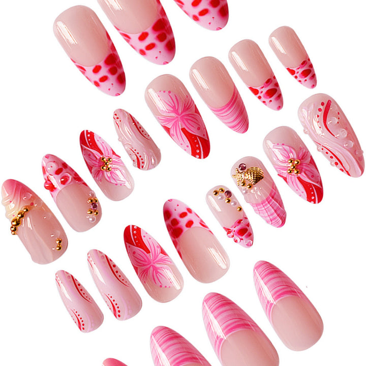 Decorative Stiletto Nail Art Extensions Bowlift