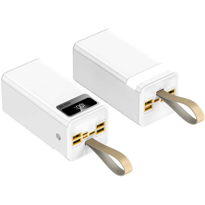 Portable power bank with smart LED display and high-performance USB ports Bowlift