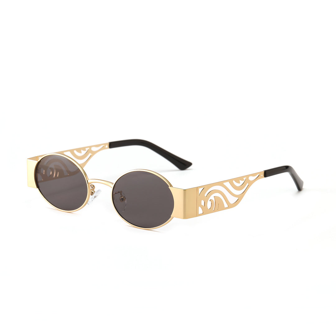 Women's fashionable round sunglasses with extraordinary design Bowlift