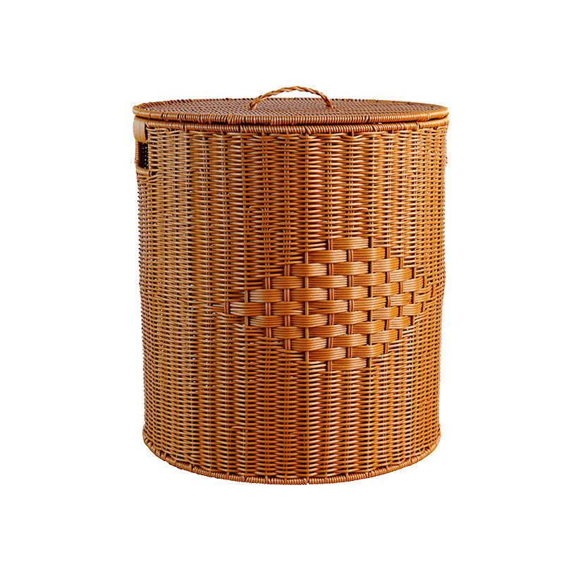 Women storage box made of braided material Bowlift