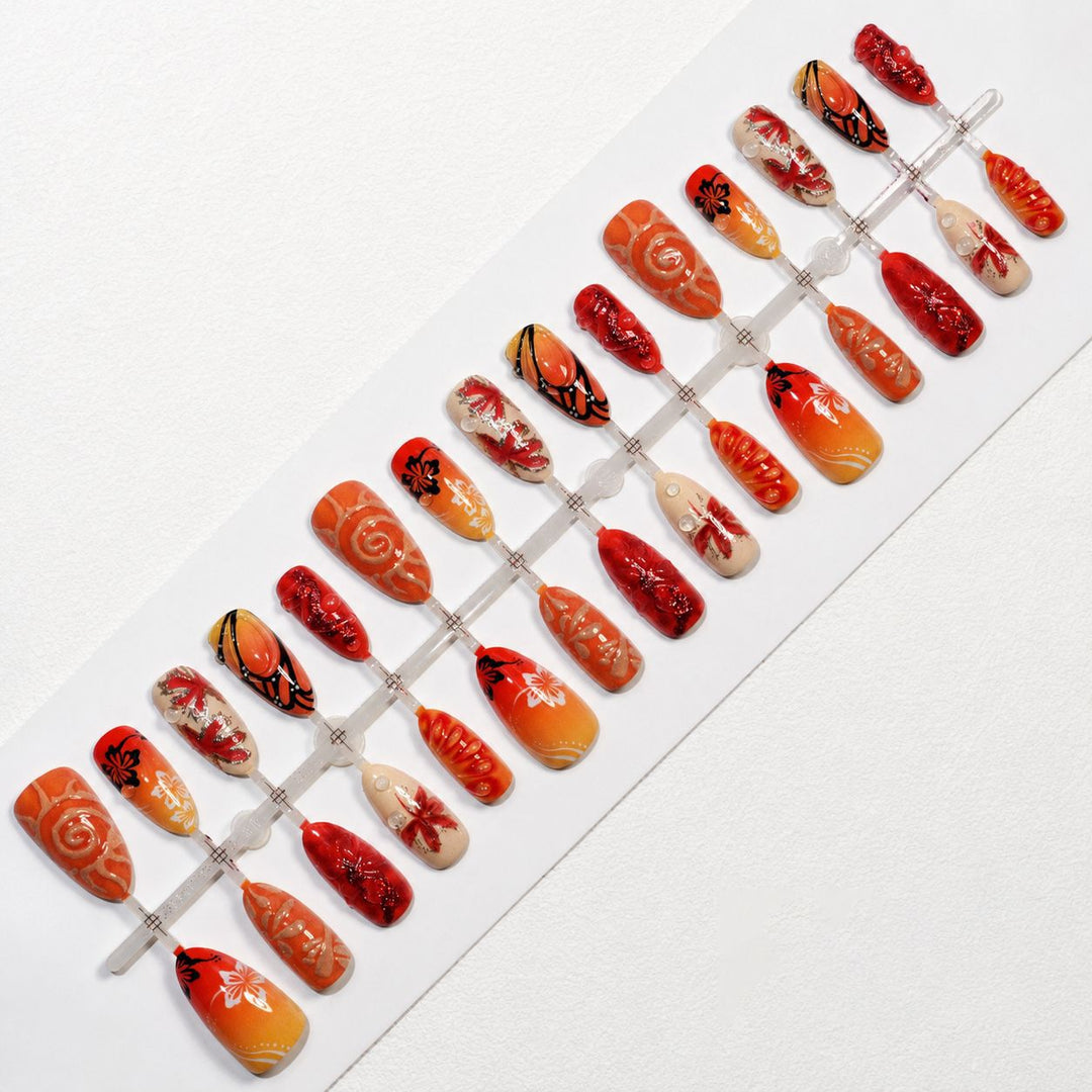 Artificial Nails Set Bowlift