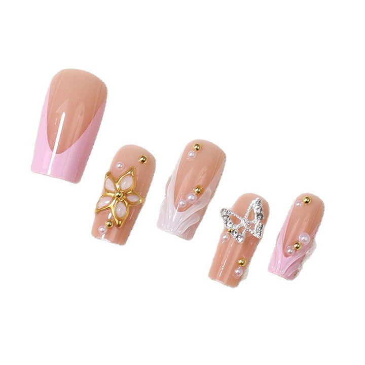 Luxury Decorative Press-On Nail Tips Bowlift