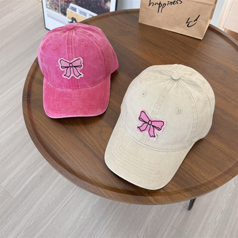 Women's Vintage-Inspired Graphic Baseball Cap Bowlift