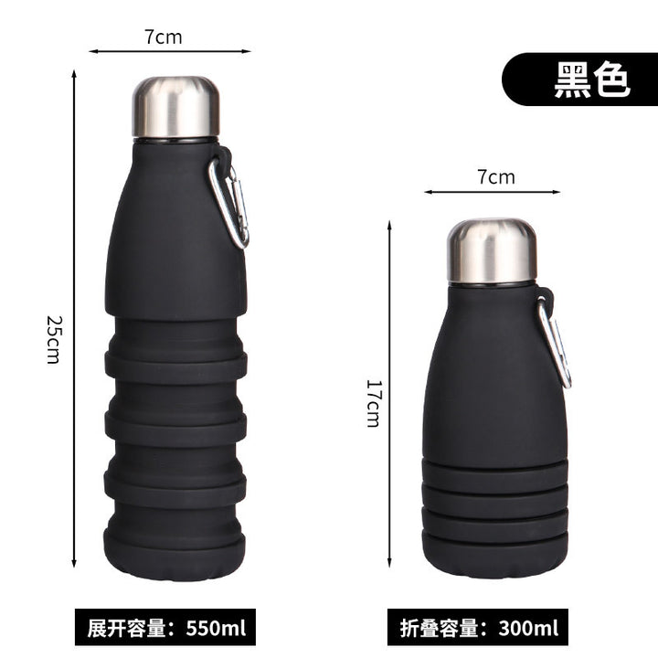 Women collapsible silicone water bottle Bowlift