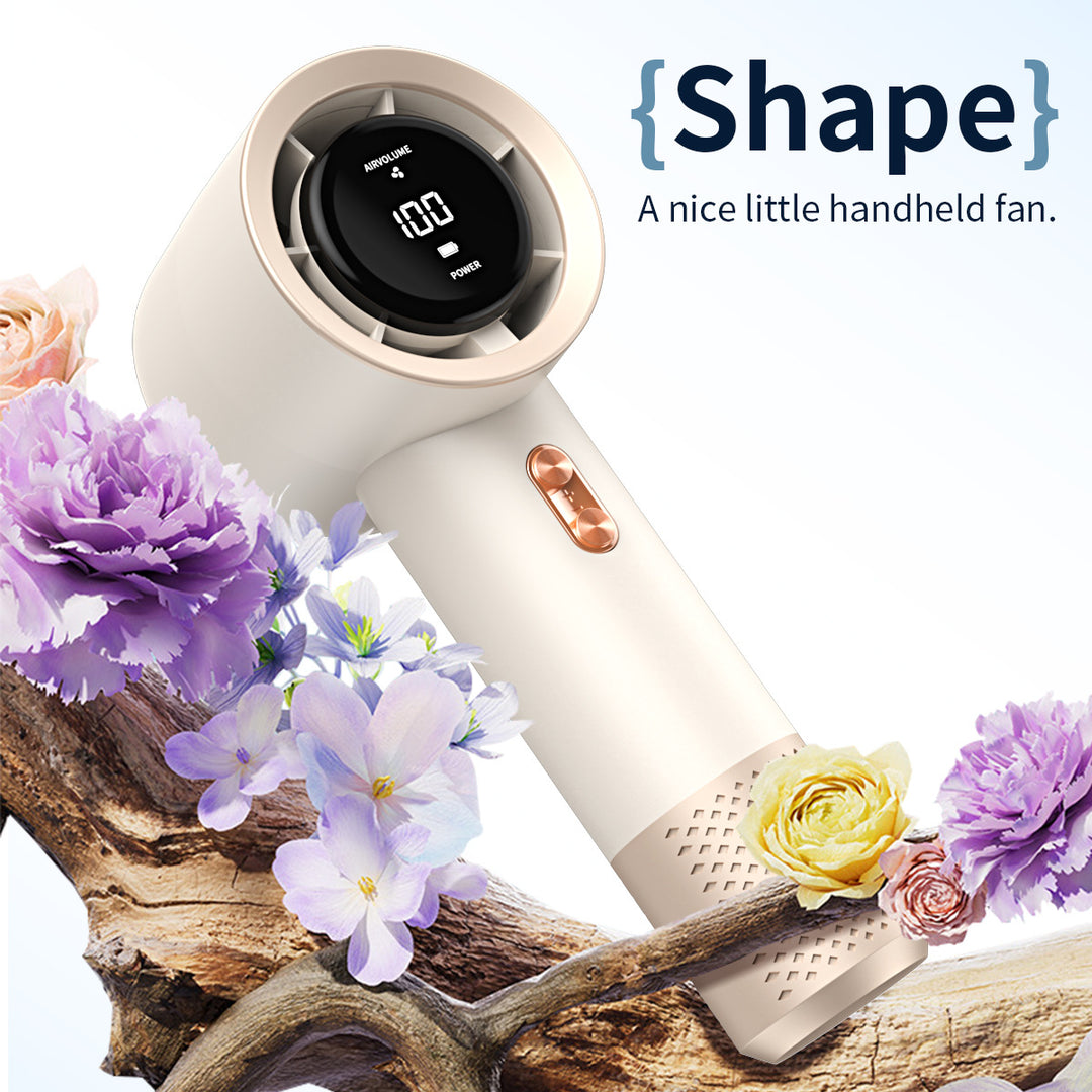 Unisex nan high-power digital handheld hair dryer with precise multi-step airflow Bowlift