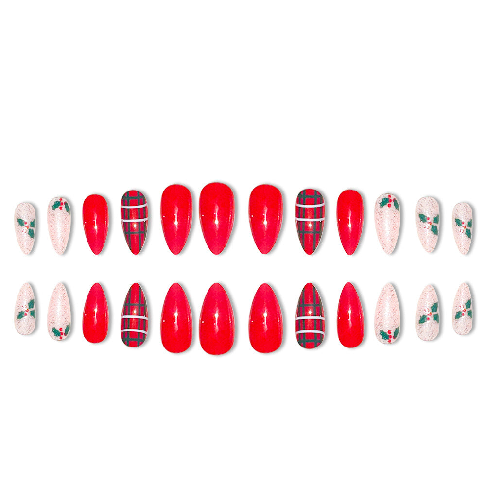 Festive Holiday Nail Art Extensions Bowlift