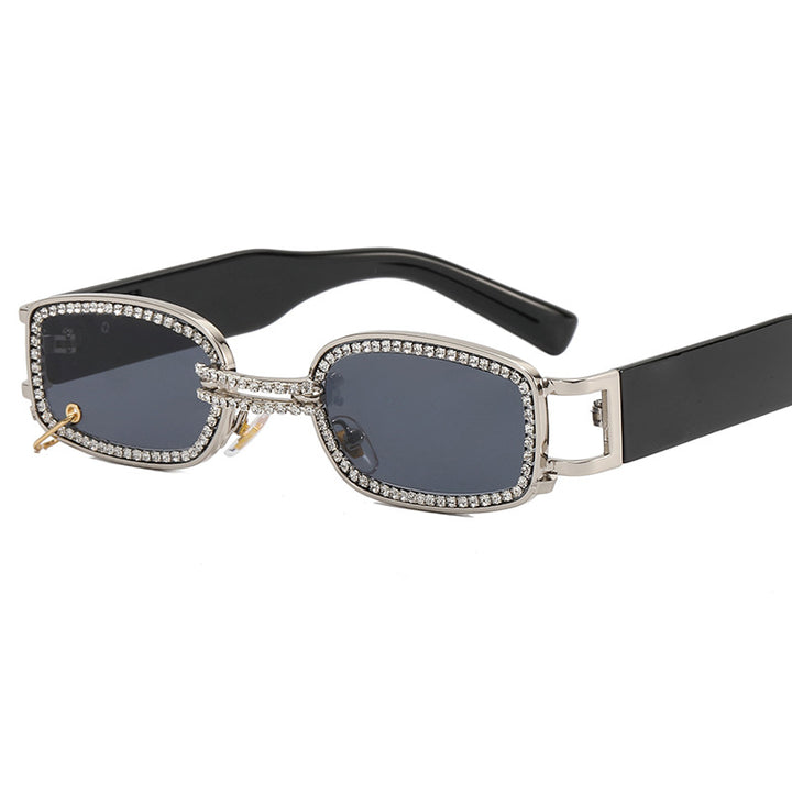 Women's stylish sunglasses with sparkling crystal frame Bowlift