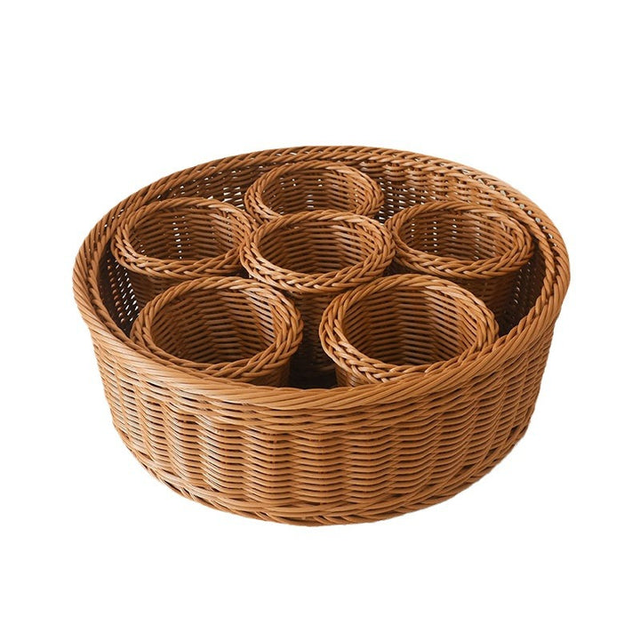 Versatile Woven Storage Organizer Bowlift
