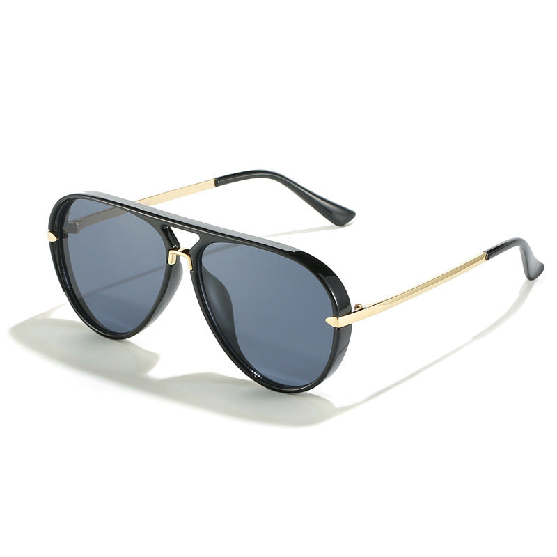 Men's Aviator Style Polarized Sunglasses Bowlift