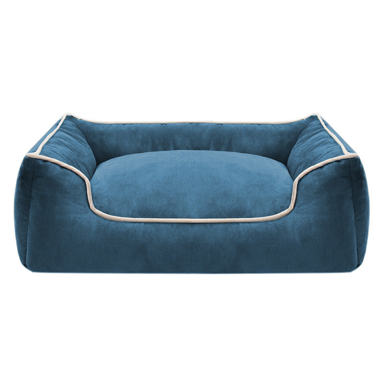 Premium Plush Bolstered Dog Bed