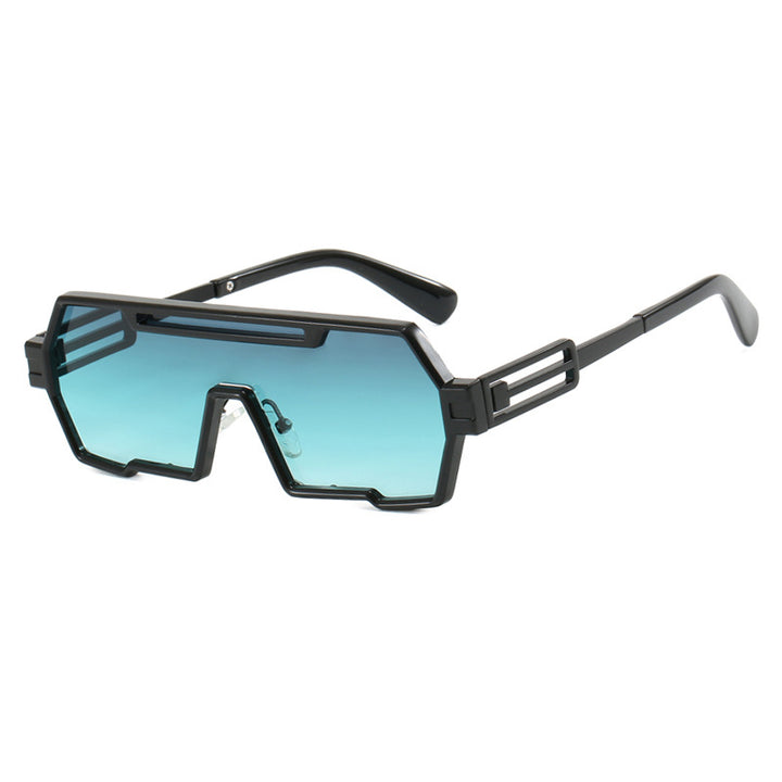 Women's futuristic sunglasses in striking hexagon design Bowlift