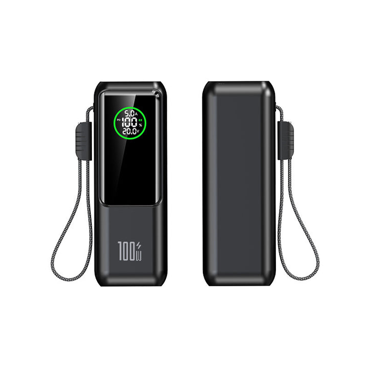 Power bank with innovative multifunctionality and digital smart display Bowlift