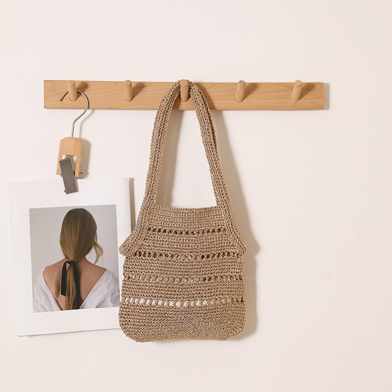 Coarse crochet handbag Bowlift