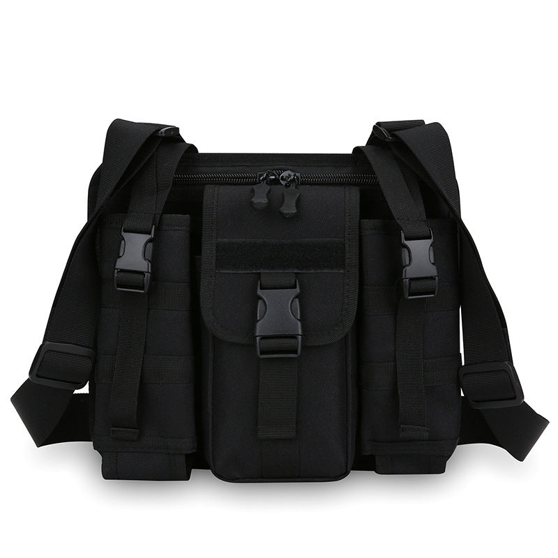 Multi-Pocket Tactical Shoulder Bag Bowlift