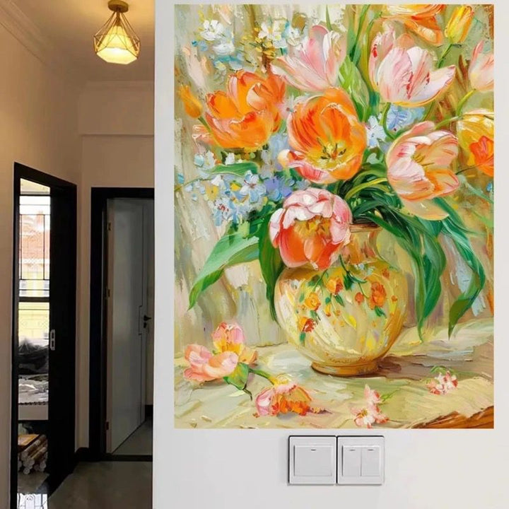 Floral Still Life Canvas Art Bowlift