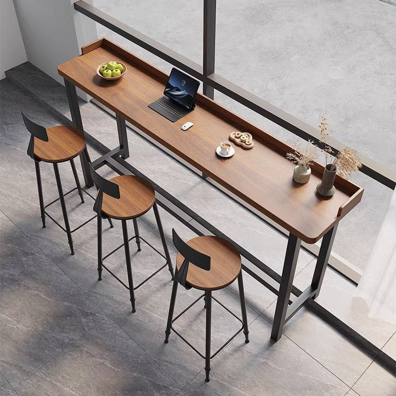 High-quality bar table with integrated storage Bowlift