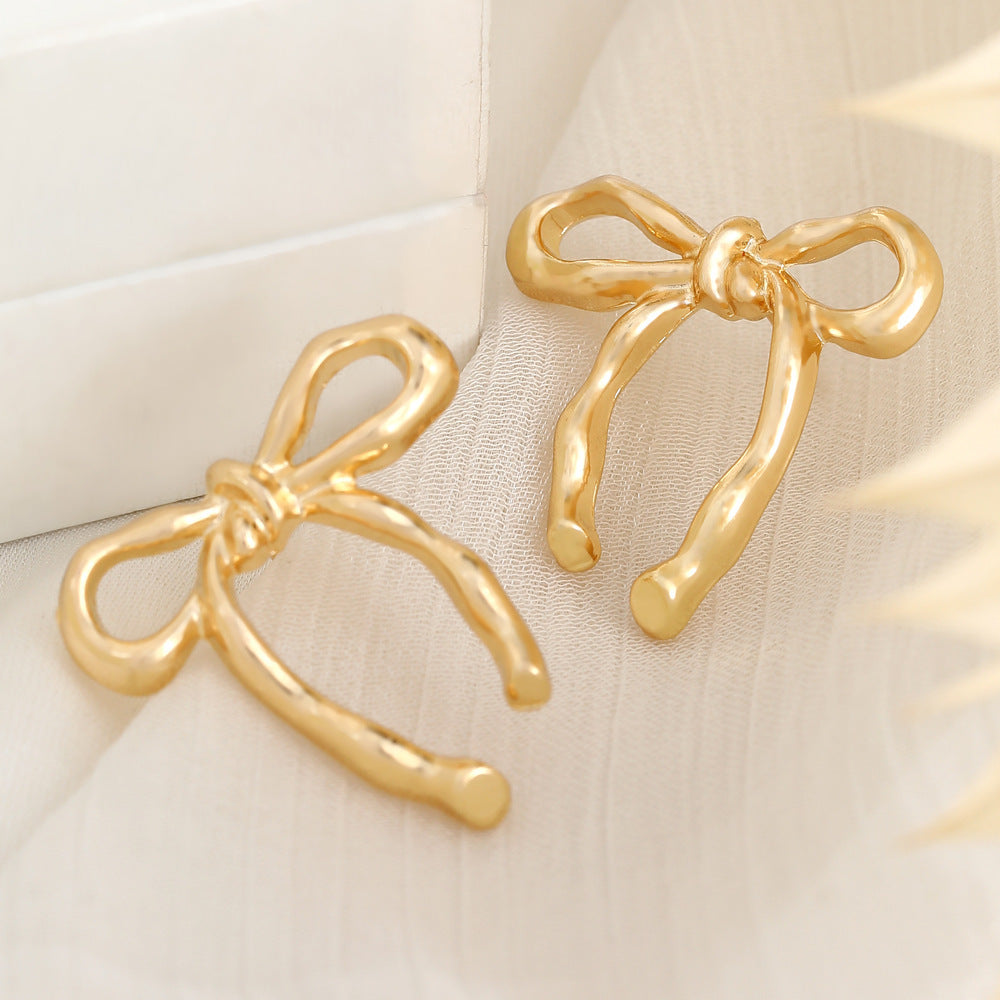 BowLift | Dainty Bow Knot Stud Earrings