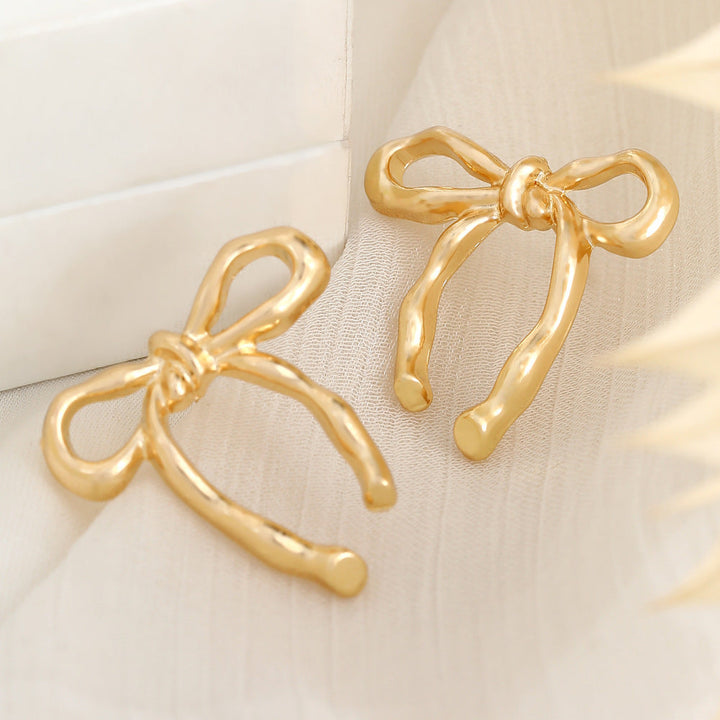 BowLift | Dainty Bow Knot Stud Earrings