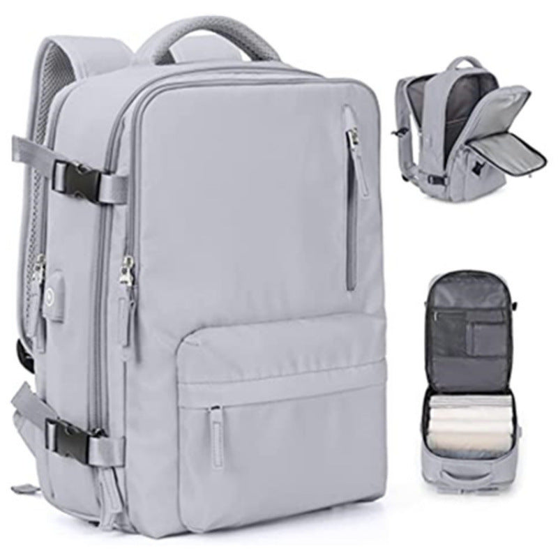 Multi-Compartment Stylish Travel Backpack Bowlift