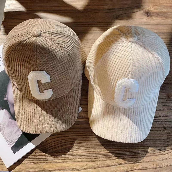 Unisex Corduroy Baseball Cap Bowlift