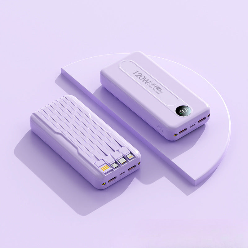 High-performance power bank with digital display and fast charging function Bowlift
