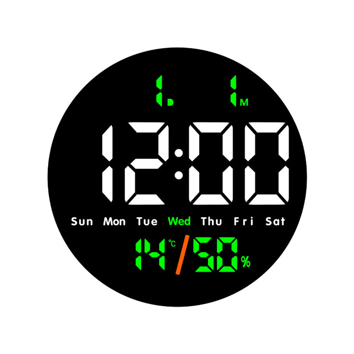 Digital alarm clock with LED display and temperature function Bowlift