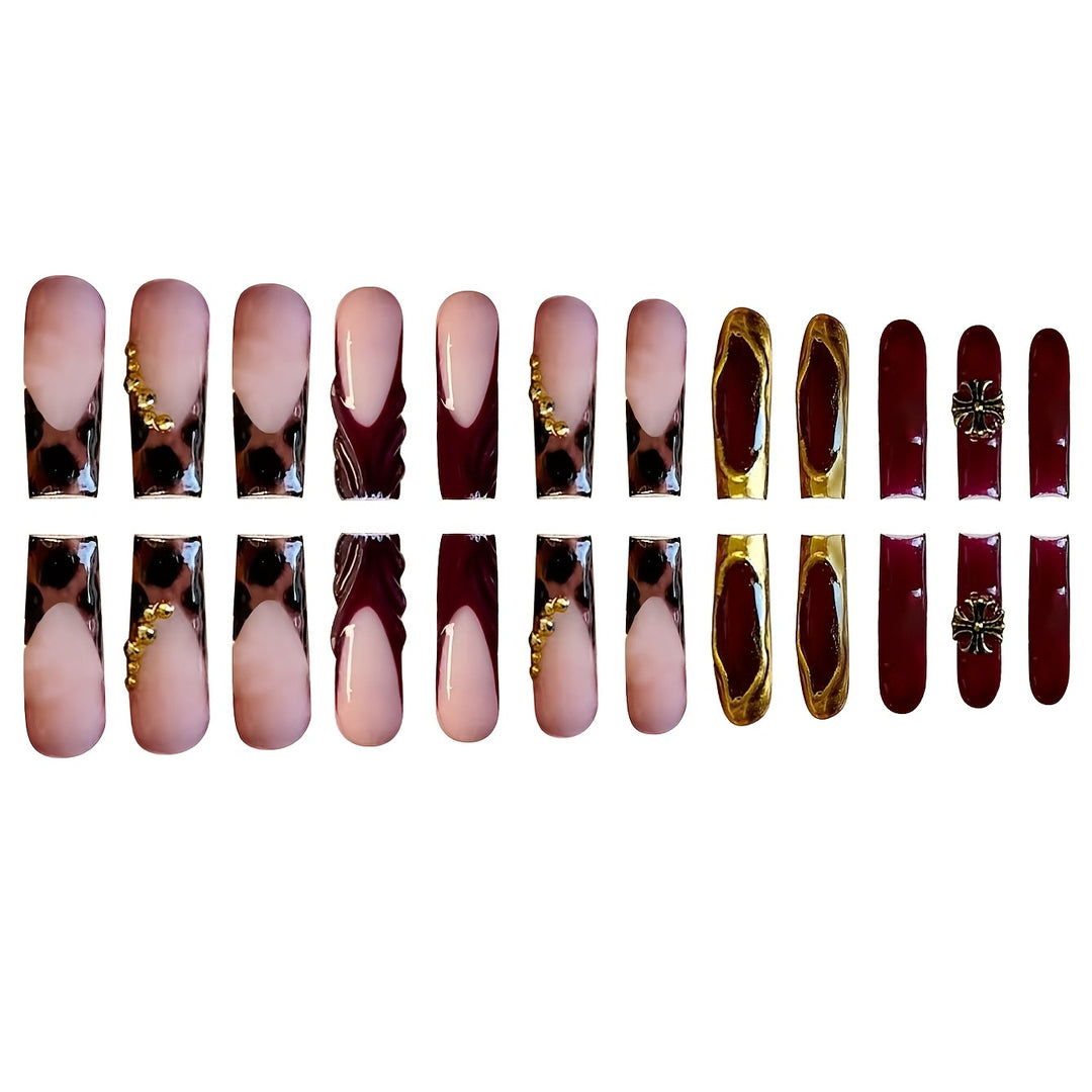Glamorous Stiletto Press-On Nail Art Set Bowlift