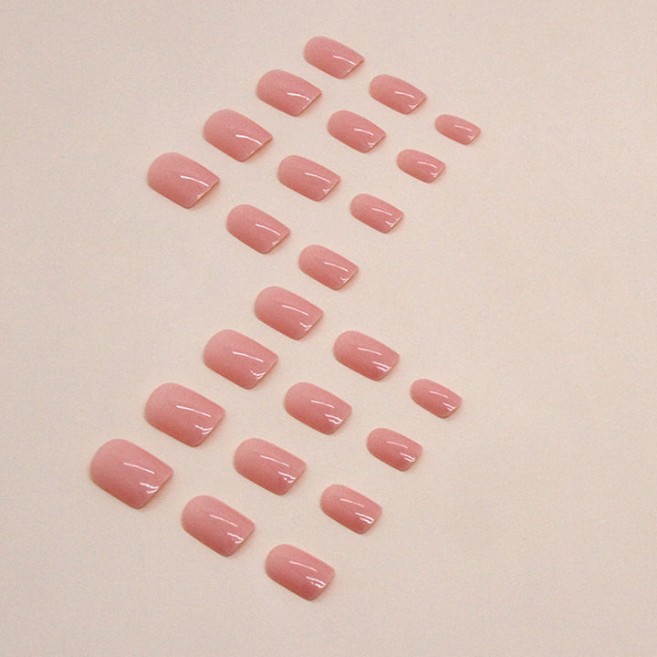 Glossy Gel Press-On Nail Set Bowlift