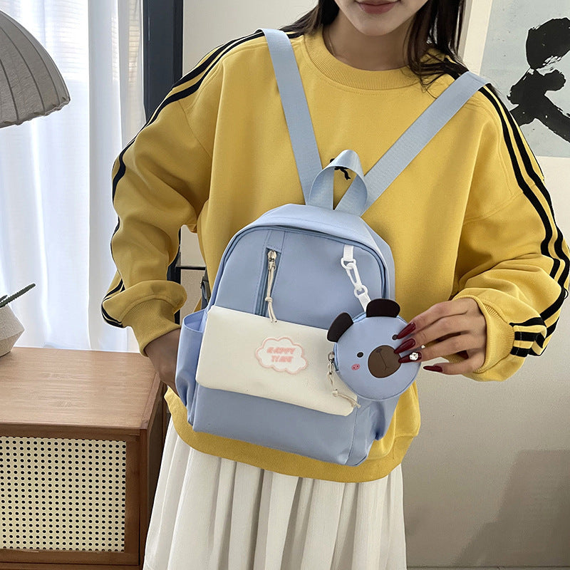 Cute Cartoon Character Backpack Bowlift