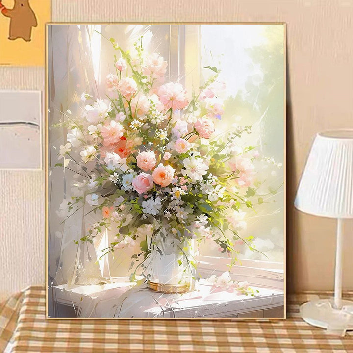 Artistic Floral Still Life Canvas Art Bowlift