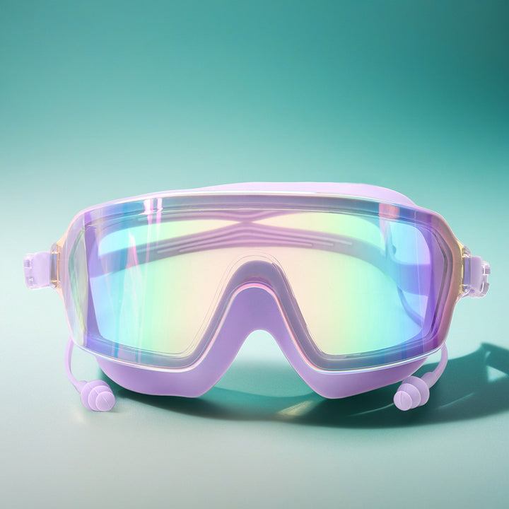 Diving mask with flexible silicone edge Bowlift