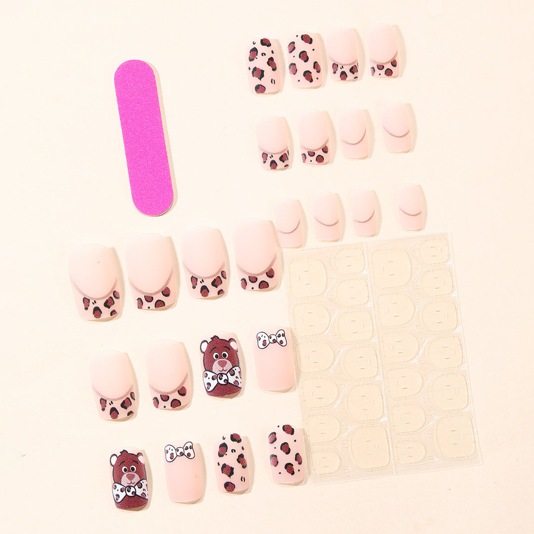 Playful Animal-Themed Nail Art Bowlift