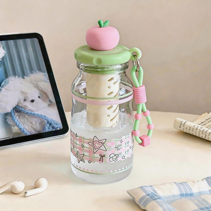 Women's creative drinking bottle with fruit motif Bowlift