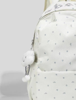 Playful Character Design School Backpack Bowlift
