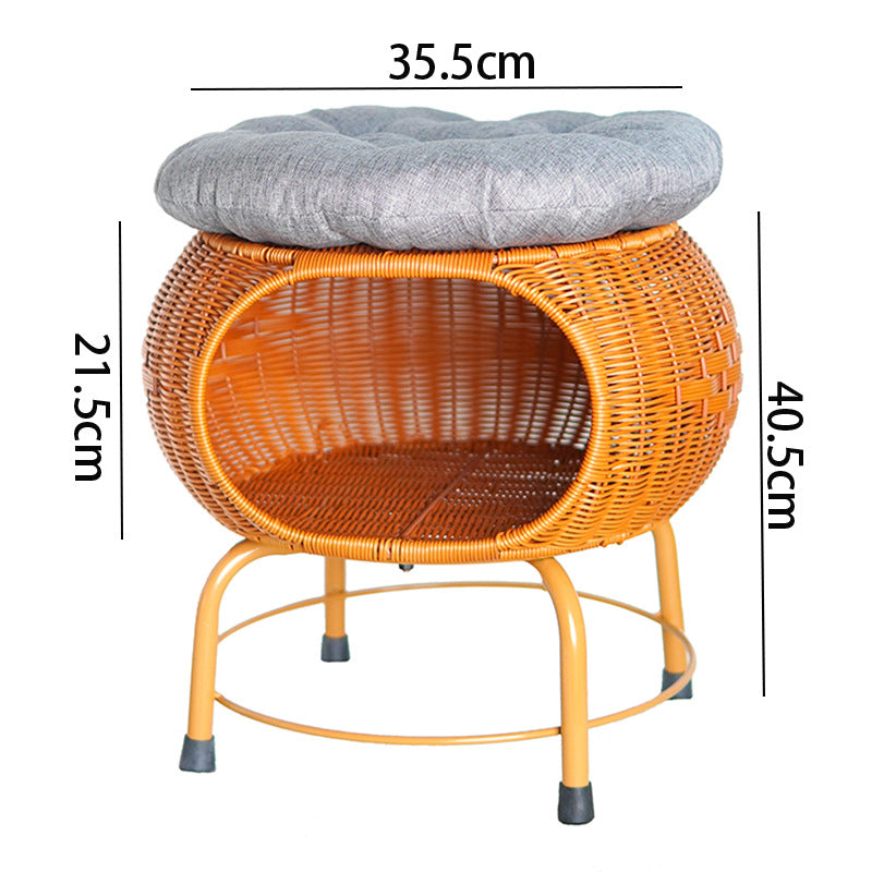 Ladies Modern Rattan Armchair by Bowlift