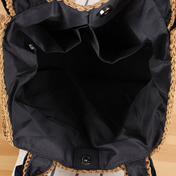 Handbag with High-Quality Pearl Embellishment and Fashionable Ruffled Handle Bowlift